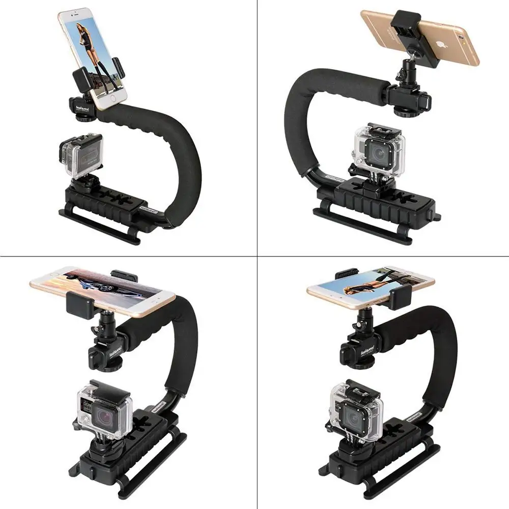 Universal Handheld Phone Stabilizer Rig for Photography and Video Production