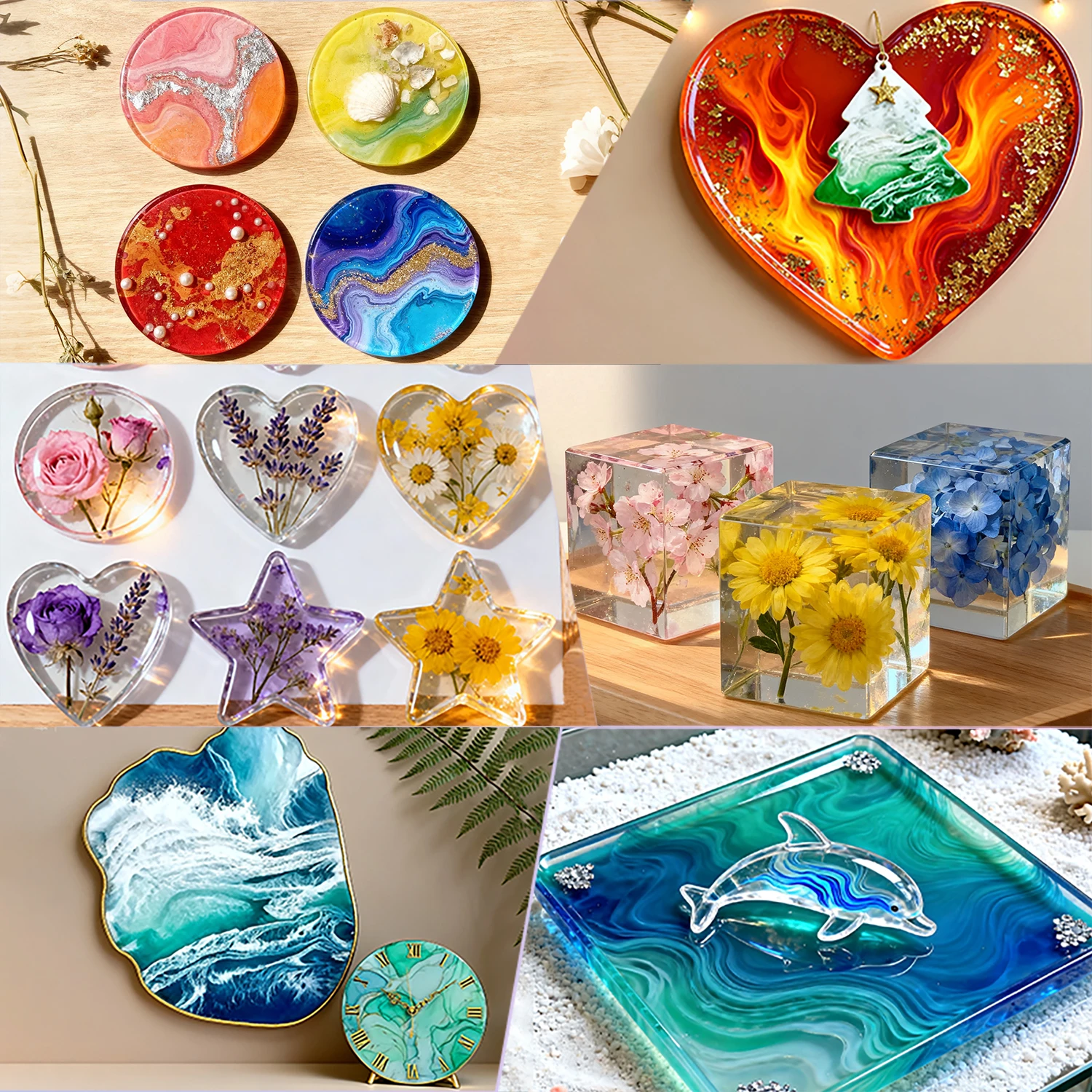 Crystal Clear Hard UV Cure Epoxy Resin 5