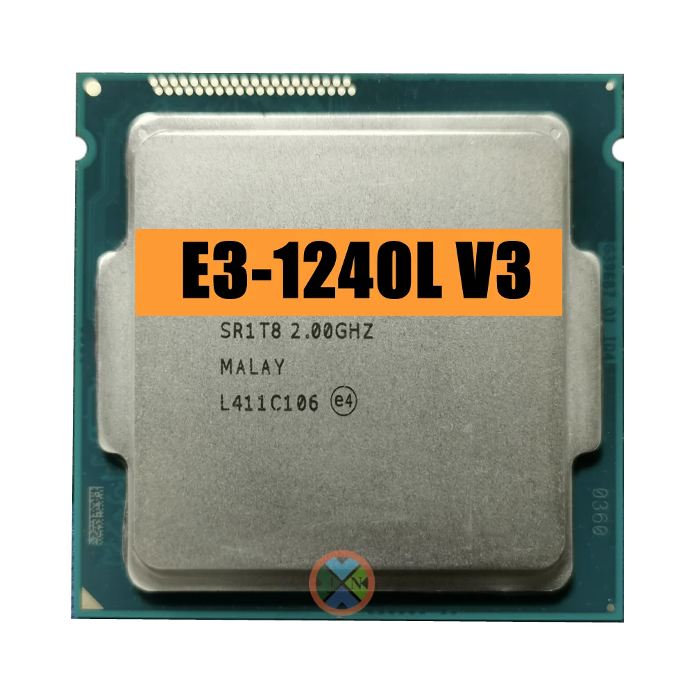 Xeon E3-1240Lv3 Cpu 2.00Ghz 8M 25W Lga1150 E3-1240L V3 Processore Desktop Quad-Core E3 1240L V3 Spedizione Gratuita E3 1240 Lv3