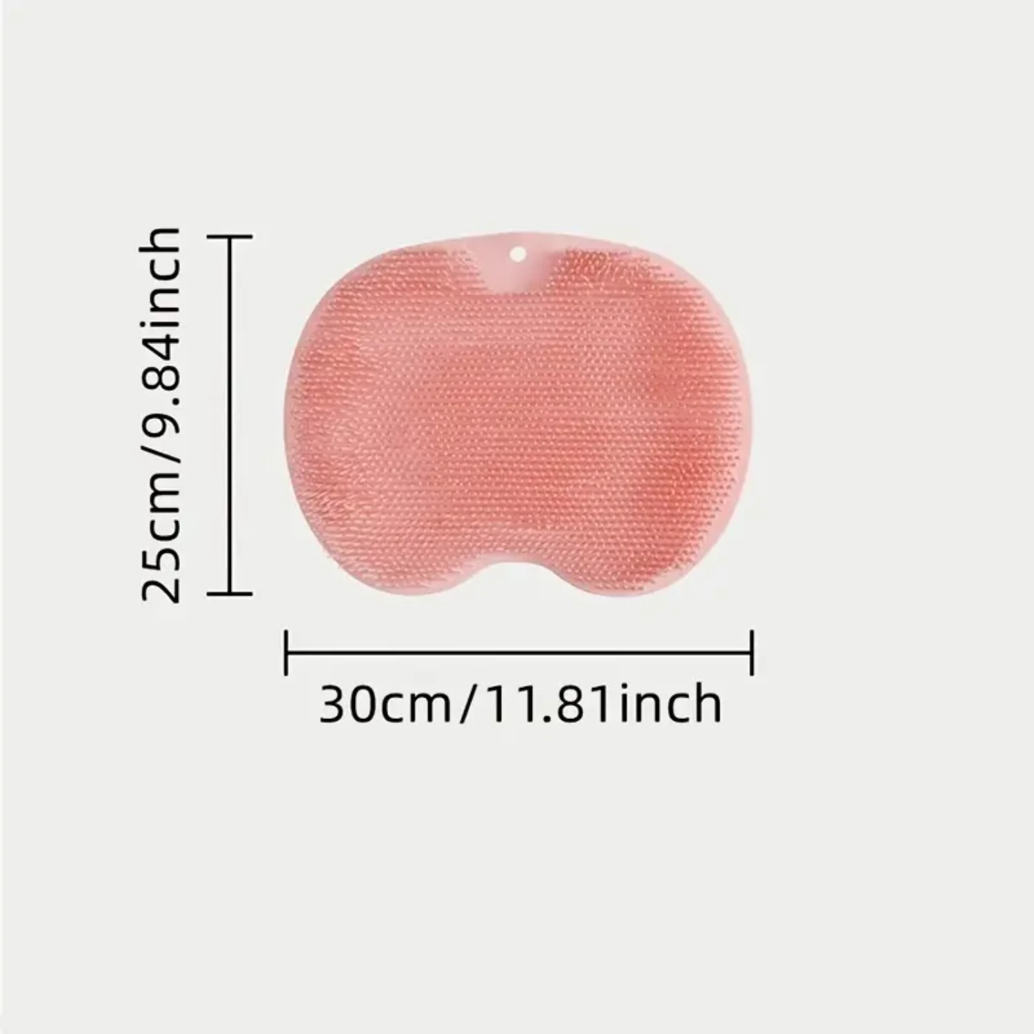 Soft Luxurious Silicone Wall Mounted Shower Scrubber