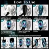MIZHSE 10ML 9D Cat Eye Gel Nail Polish Magnet Soak Off UV LED Nail Gel For Nail Arts Semi Permanent Magnetic Powder Varnish 6