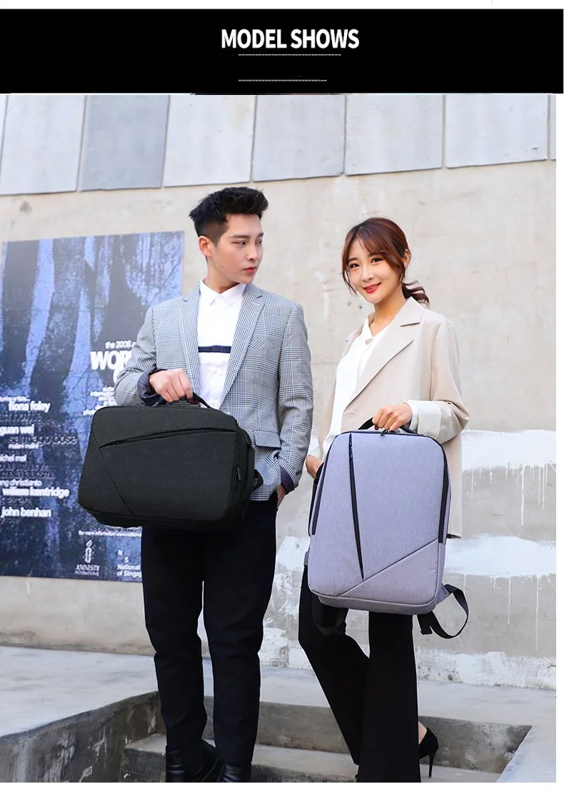 Nouveau sac à dos de vente chaude pour hommes sac d'ordinateur de grande capacité chargeur USB sac à dos de transport d'affaires léger et réduisant la charge sac à dos étudiant_voghion.com