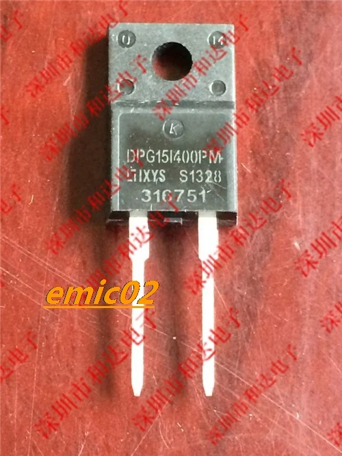 

10 шт., оригинальные DPG15I400PM TO-220F-2 15A400V