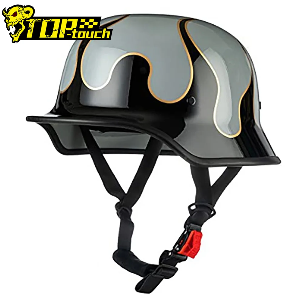 

Motorcycle Helmets For Motorbike Outdoor Electric Cycling Riding Retro Half Scooter Helmet Protect Durable Motocross Helmet