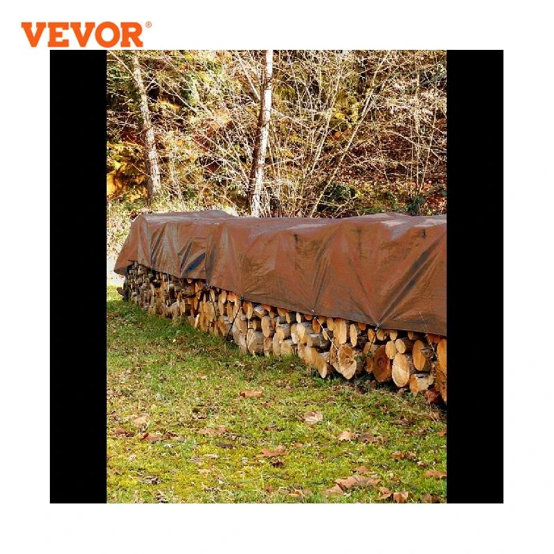 Shopee Hot Sale Pe Poly Tarp Cover Grain Wood Pile Tarp For Woodpiles