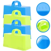4 Pcs Snow Brick Mold Tool Portable Blocks Makers Molds for Kids Outdoor Toys Winter Abs Baby 1