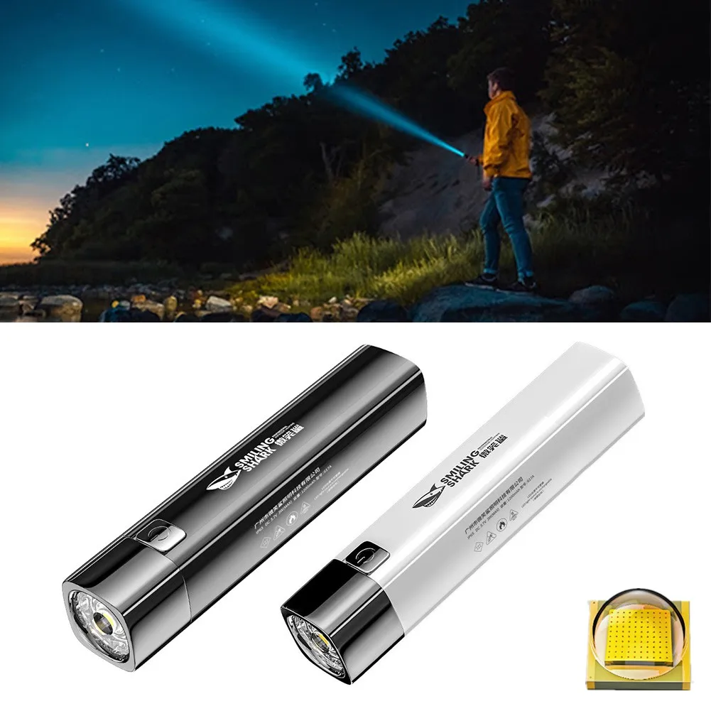 

SMALL TORCH Mini Handheld Powerful LED Pocket USB Rechargeable Flashlight Bright Lamp For Hunting Cycling Climbing Camping
