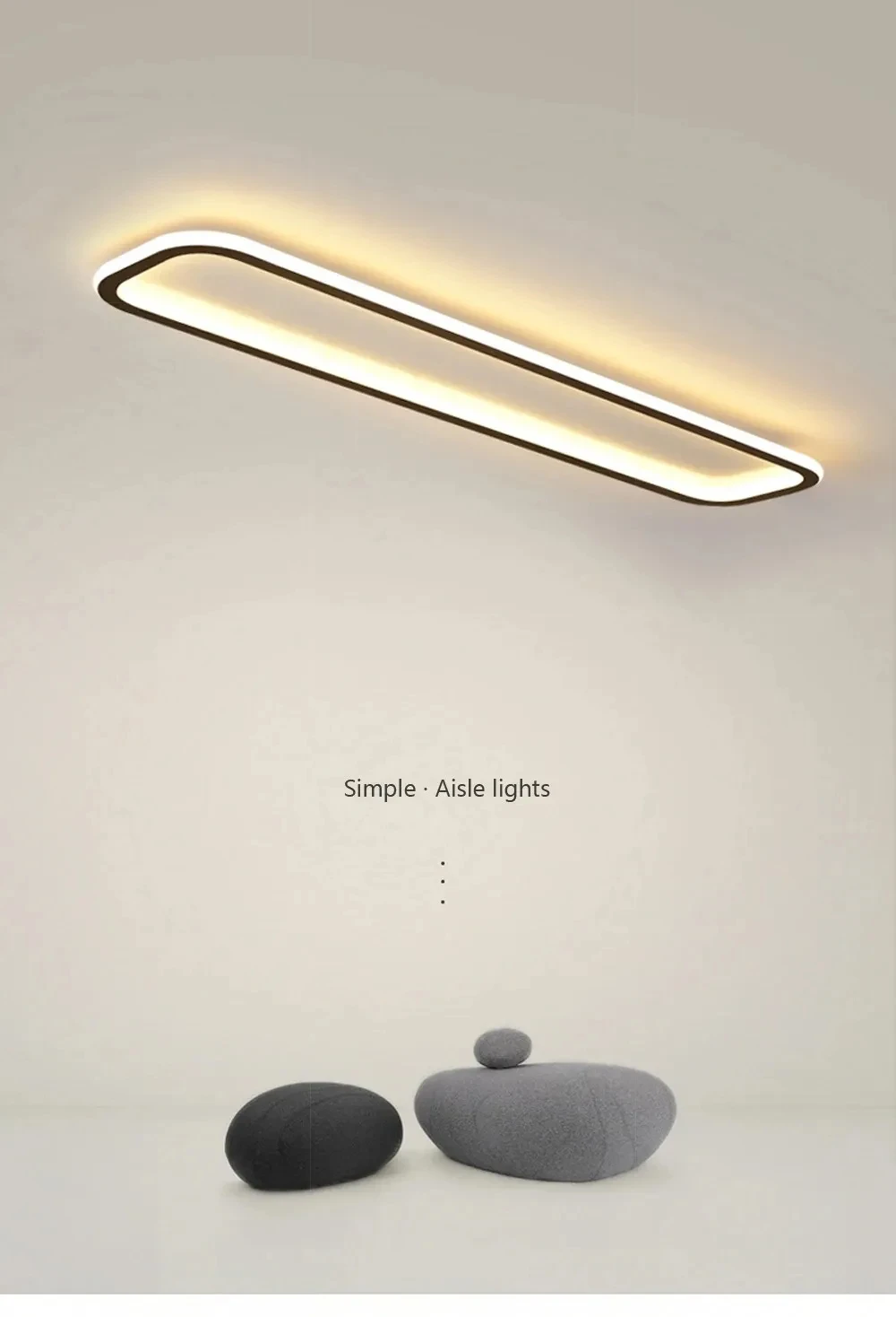Description Picture 2 of itemSimple Style Ceiling Lamp LED Light Living Room Nordic Lighting Household Round Luminaria Bedroom Decoration Lamparas Lustres