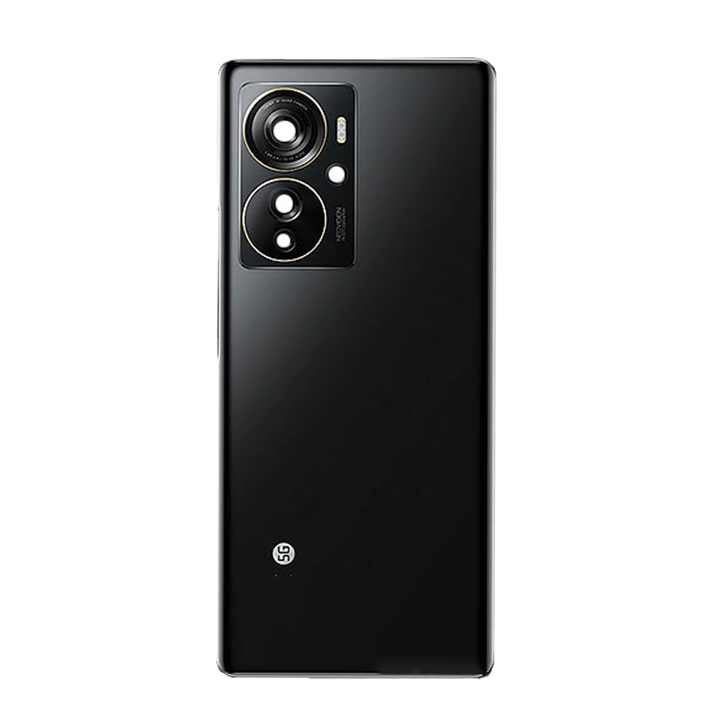 ZTE Axon 40 Pro 배터리 커버용 새  후면 유리, Axon 40Pro 후면 커버 하우징 도어 (카메라 프레임 유리 렌즈 포함) 교체
