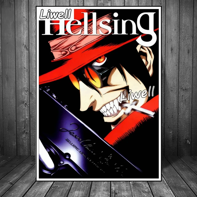 Alucard Hellsing Art Anime, Anime Paintings Hellsing