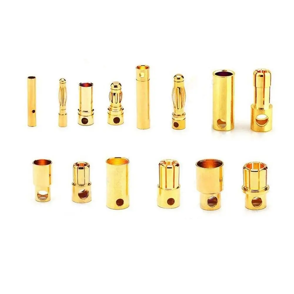 Lot de 7 connecteurs batterie RC XT60 mâle femelle 2mm-6mm
