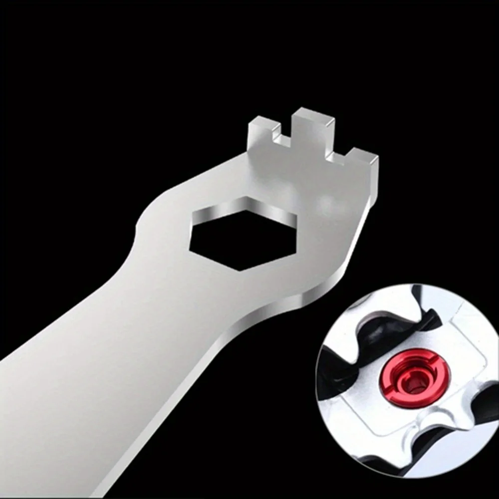 1PC Bike Chainring Wrench Bicycle Chainring Crankset Bolt Nut Screw Wrench Road Bike Removal Tool
