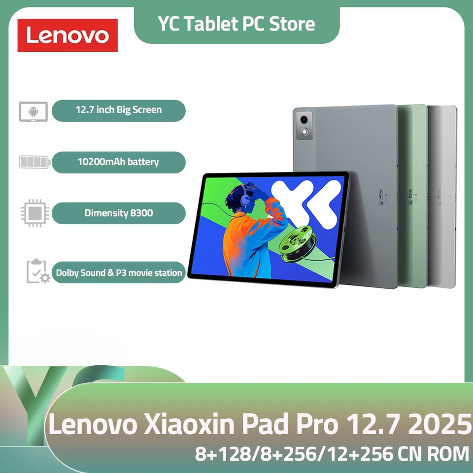 Lenovo Xiaoxin Pad Pro 12.7-Inch 2025 8+128Gb Dimensity 8300