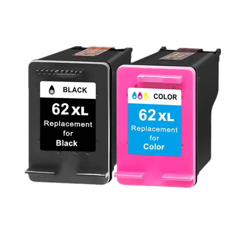 Ink Cartridge printer supplies ink cartridge inkjet ink cartridge Compatible for HP 62 XL Ink Cartridge HP 62XL for HP62 Envy 5540 5640 5740 7640 5646 5541 5742 5745 200 printer
