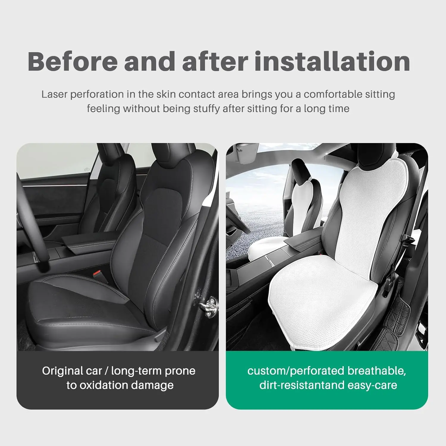 Рисунок 5 - Чехлы на сиденья из ледяного шелка