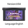 GBA Game Cartridge 32 Bit Video Game Console Card Pokemon Unbound Quetzal Fan Games English Language for GBA/NDS 3