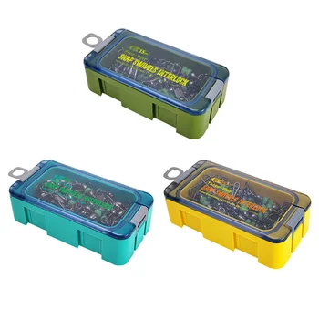 Ball Bearing Squid Jig Fishing Swivels Luminous Fishing Swivel Connector Rolling Barrel Swivel Saltwater Freshwater Fishing Gear 2