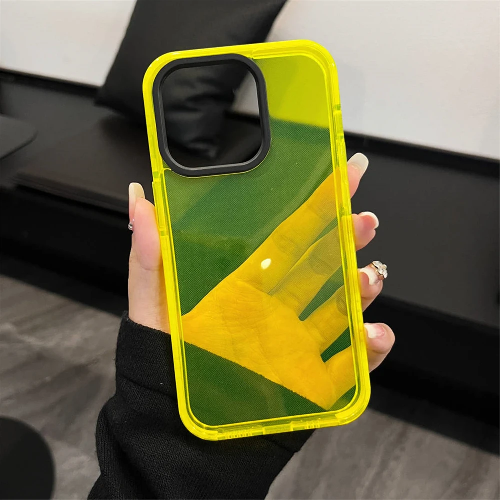 Yellow Silicone Case Neon Yellow Phone Case Iphone 11 Neon