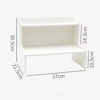 Organizador de escritorio, estante estilo Ins para libros y papelería - Imagen 6
