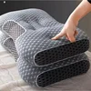Neck Protection Pillow SPA Massage Non Collapsible Knitted Cotton Pillow Core Adult Pair Hotel Accommodation Household Home 2