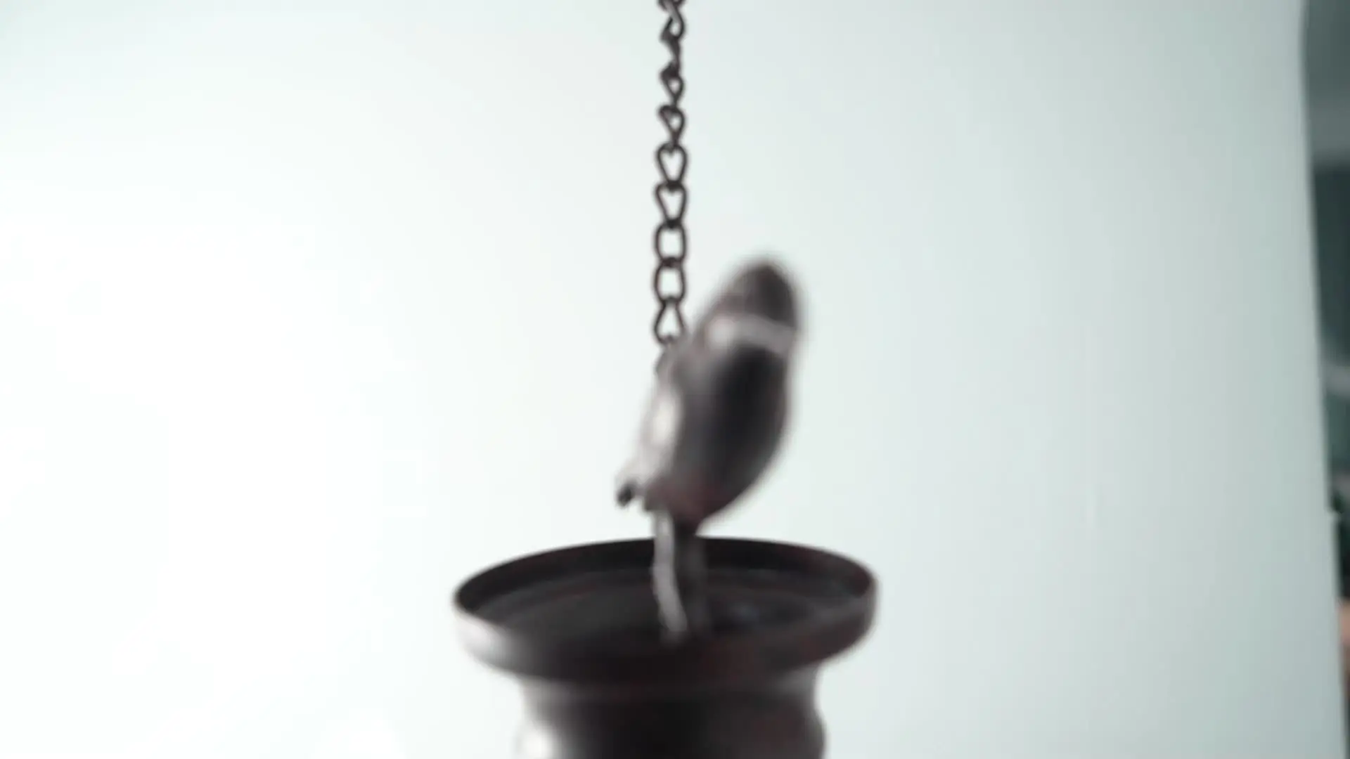 Catene Da Pioggia Decorative Con Uccelli - 4m In Ferro Per Grondaie E Giardino - Foto 5