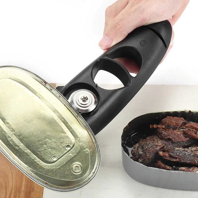 Can Opener Manual Multifunction 8 In 1 Practical Non Sharp Cans Restaurant Party Home Can Opener Portable Kitchen Accessories_voghion.com