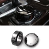 for IDrive Car Multimedia Button Cover Trim Knob Sticker for -BMW F10 F18 F07 F20 F21 F06 F12 F30 F01 F02 F25 F26 5