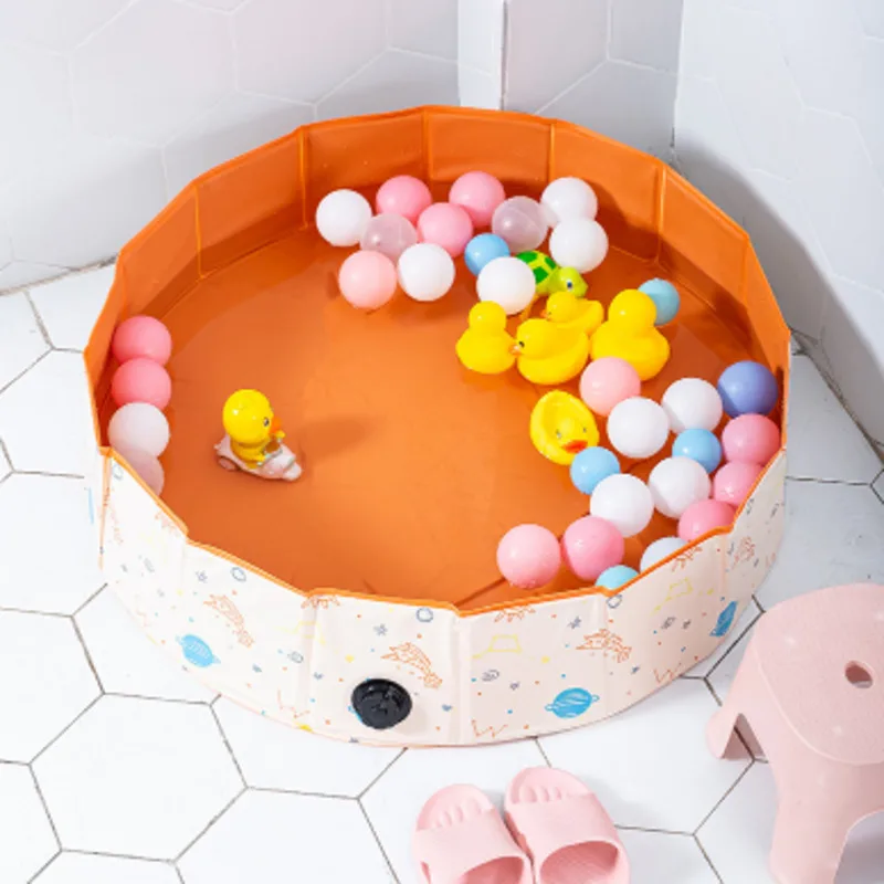 Vasca da bagno pieghevole in PVC vasche da bagno per bambini Non