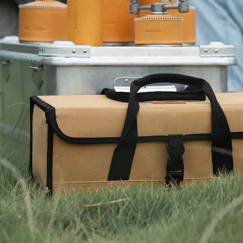 Naturehike-Outdoor Hiking Storage Bag Thick Canvas Portable Large Capacity Camping Equipment Oxford Cloth 5.7L