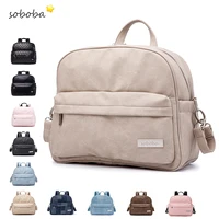 Fashion Diaper Bag for Newborn Baby Waterproof Light Weight Protable Mommy Diaper Backpack for Quick Outing Nappy Changing Bag 1