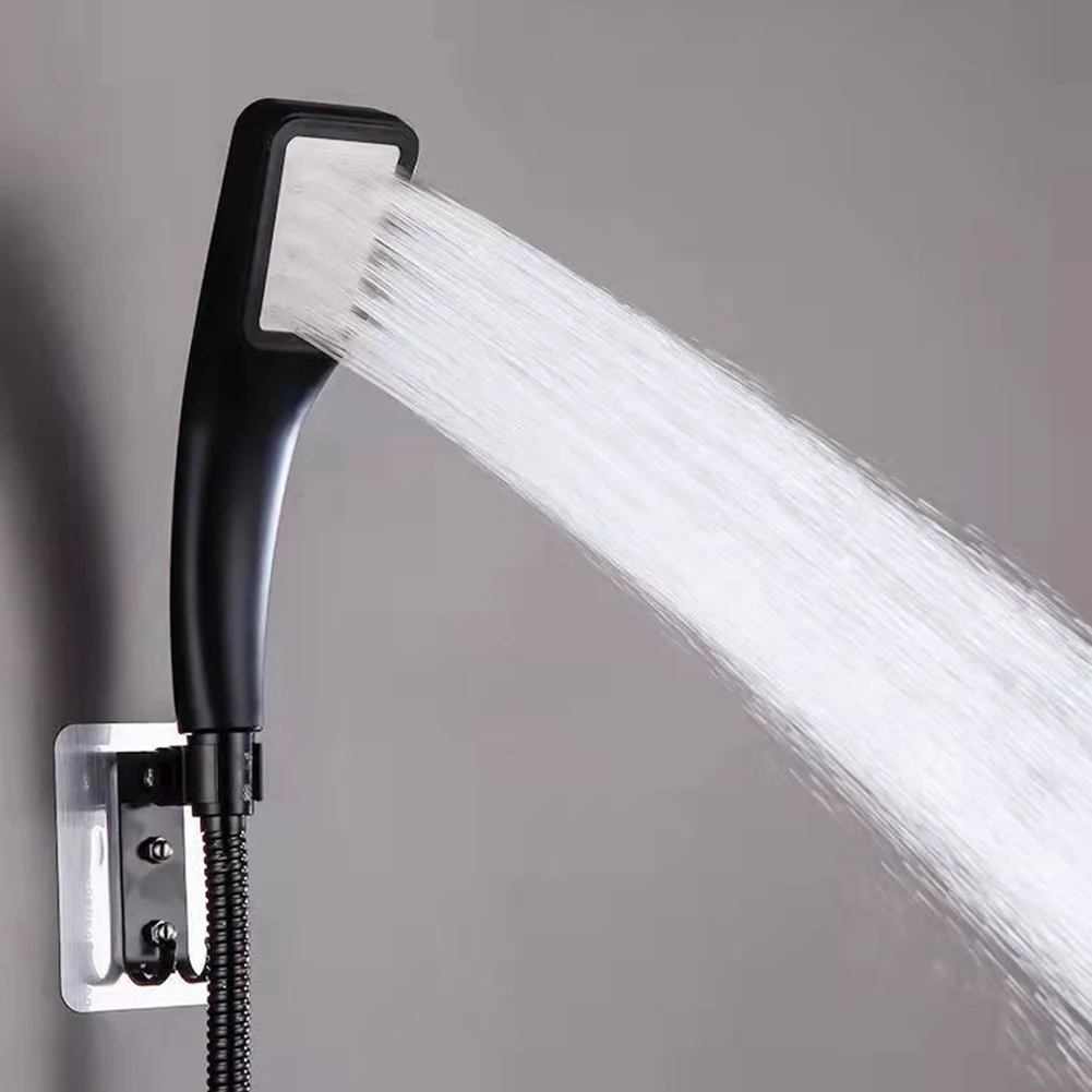 High Pressure Rainfall Shower Head Water Saving Black White Sprayer Nozzle Shower Head Bathroom Accessories 2