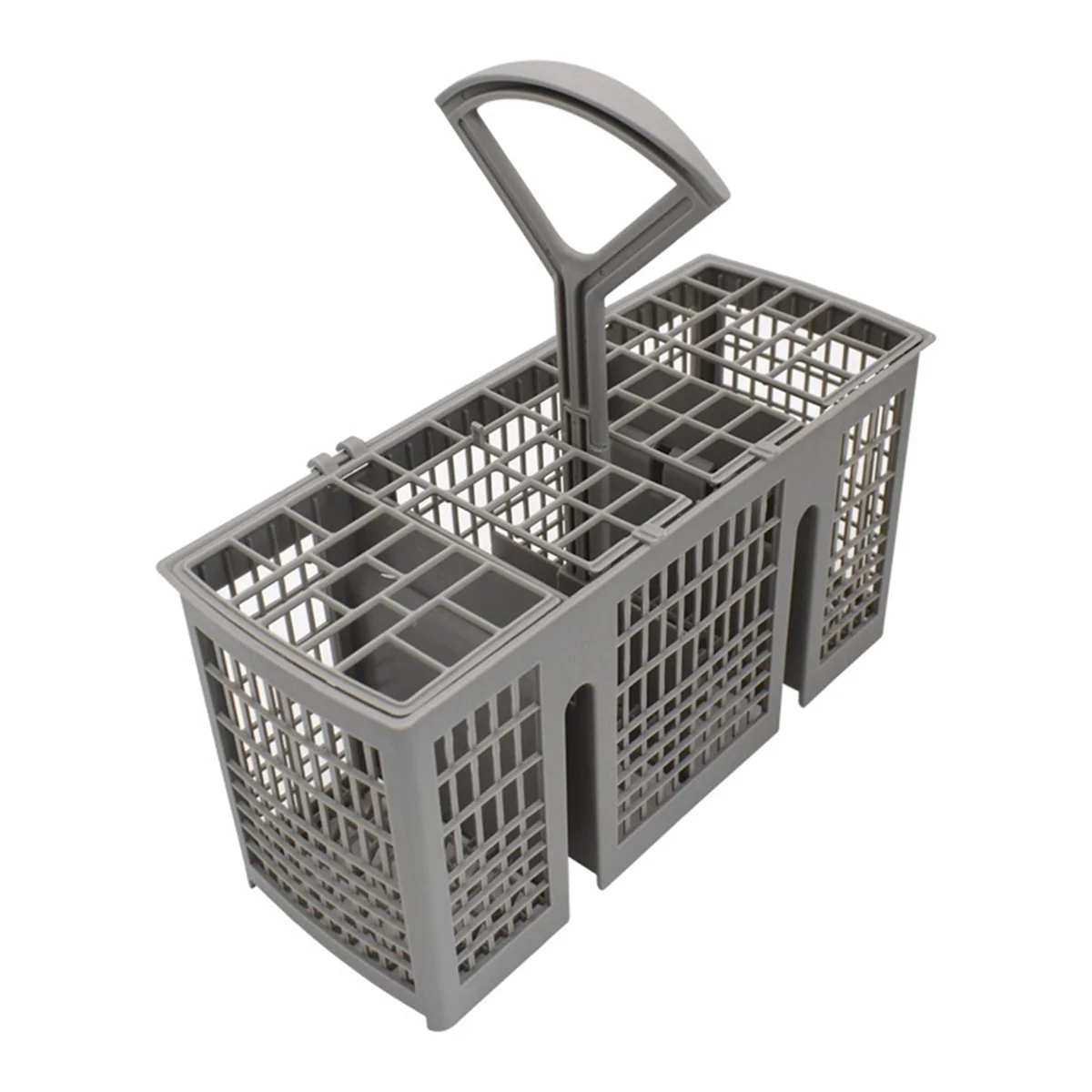Universal Dishwasher Cutlery Basket Replacement, with Removable Handle, Dishwasher Utensil Holder for Bosch and Siemens 1