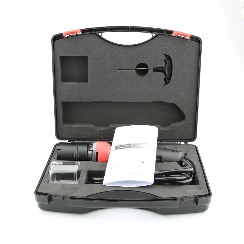 Handheld Tungsten Electrode Grinder 220V Dustproof  Portable Tungsten Sharpener for Electrode 1/8 1/16 3/32 inch 15 30 45 degree 5