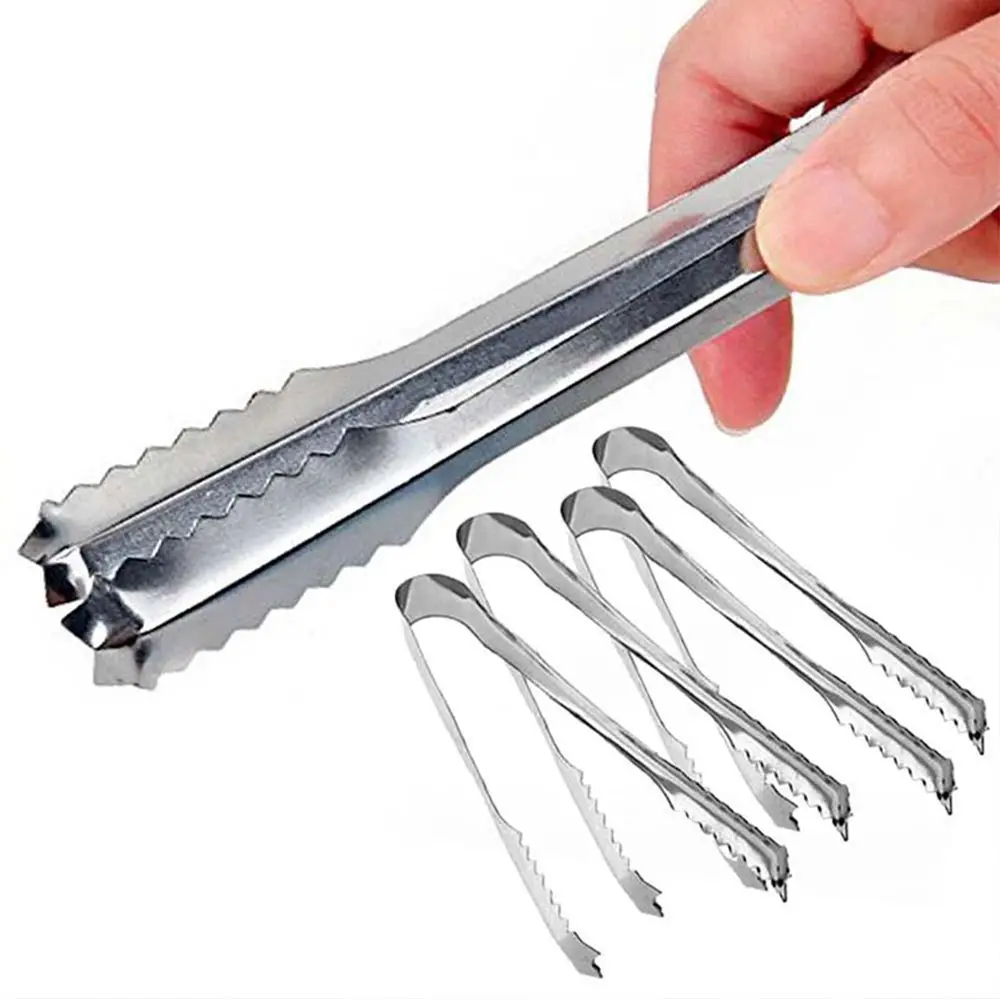 Description Picture 6 of itemMulti-function 8-inch Stainless Steel Ice Shovel And 6-inch Ice Clip Party Candy Cake Clip Ice Flour Grain Tea Coffee Food Tools