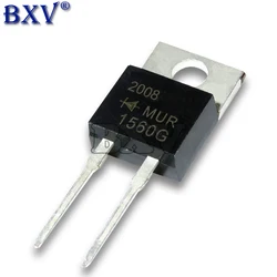 10PCS MUR1560G TO-220 MUR1560 U1560 1560G New And Original Quick Recovery Diode