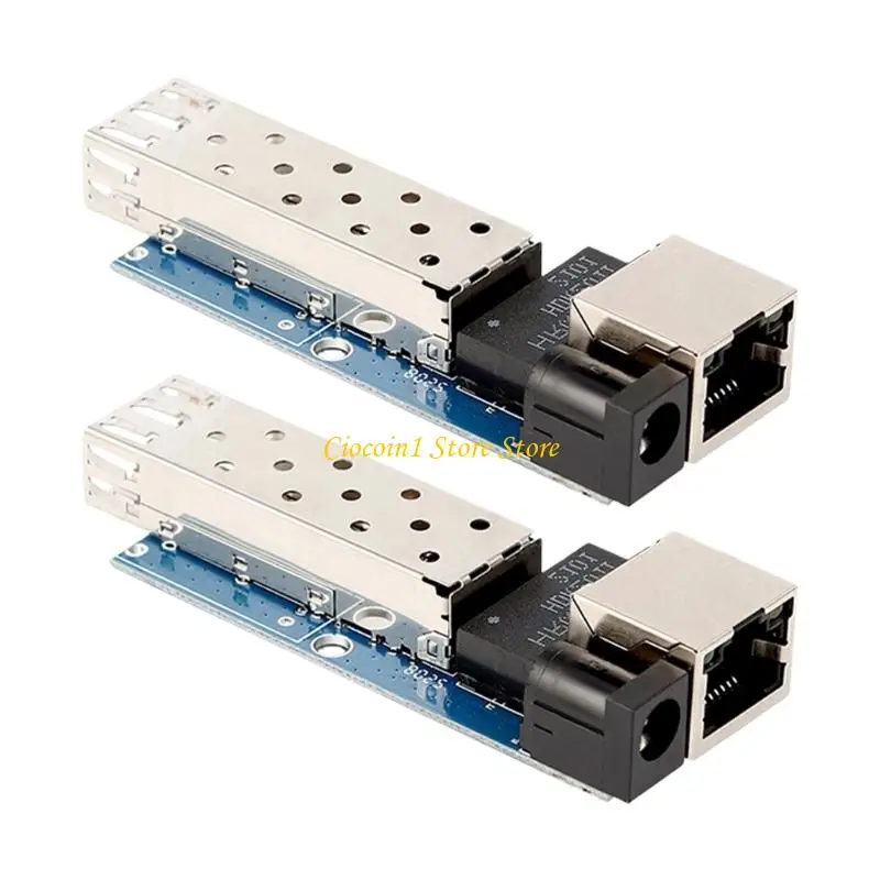A3PC 직업적인 SFP 호환성 섬유 미디어 변환기 1Gbps 광학 전기 변환 ..