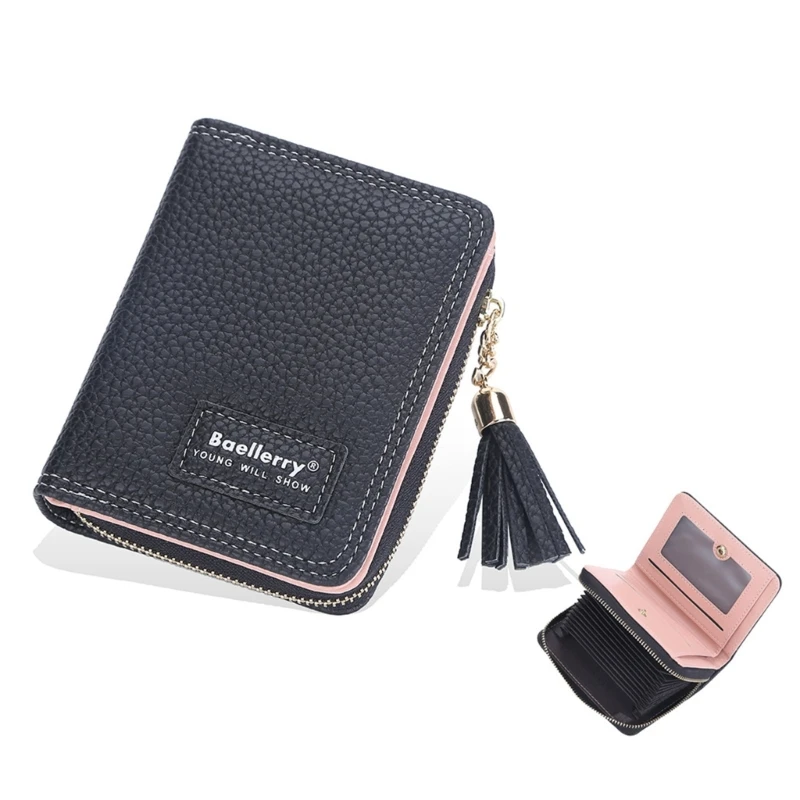 

Fashion Wallet Money Bag for Women PU Leather Casual Credit Card Holder Change Pocket Coin Purse Wallet Business Gift