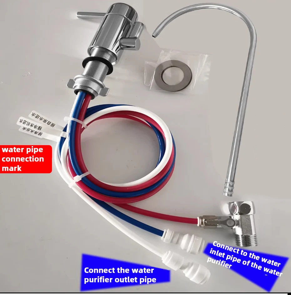 Description Picture 3 of itemRV Electric Water Filter Tap Faucet for Amway Water Purifier Drinking Water Filter Kitchen Purifier Tap 360° Rotation