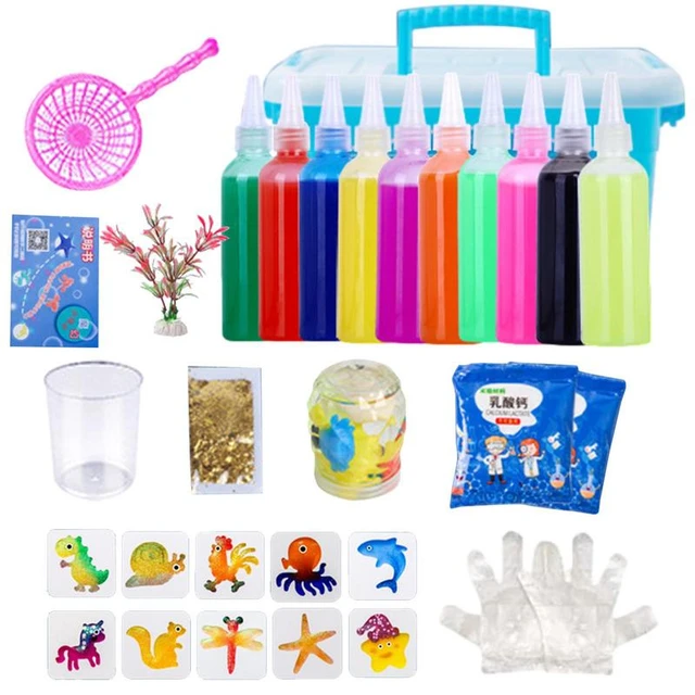 Magic Water Elf Creative 3D Magic Gels Mold Kit Water Gels Toy