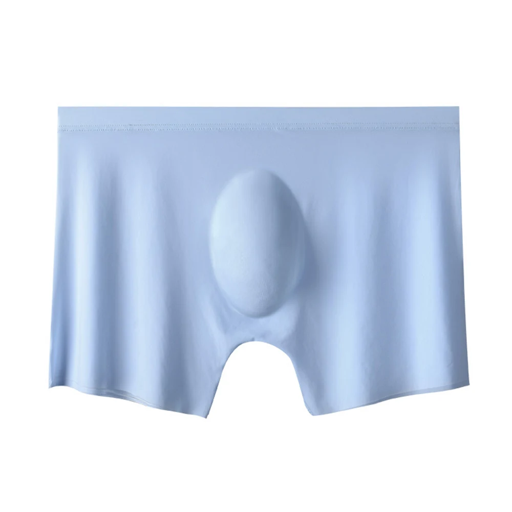 

3D Ultra-thin Men's Boxer Briefs Ice Silk Quick Drying Underpants Seamless Breathable Male Briefs Plus Size Underwear For Men