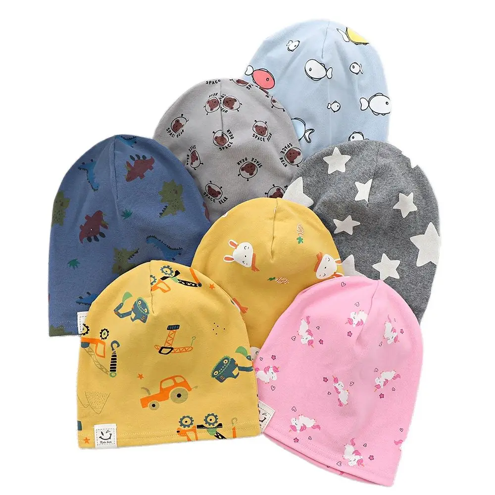 New Thin Baby Hat Beanie Spring Autumn Children Hat One Layer Boys Girls Hats Kids Caps Baby Boys Beanies Bonnet 5