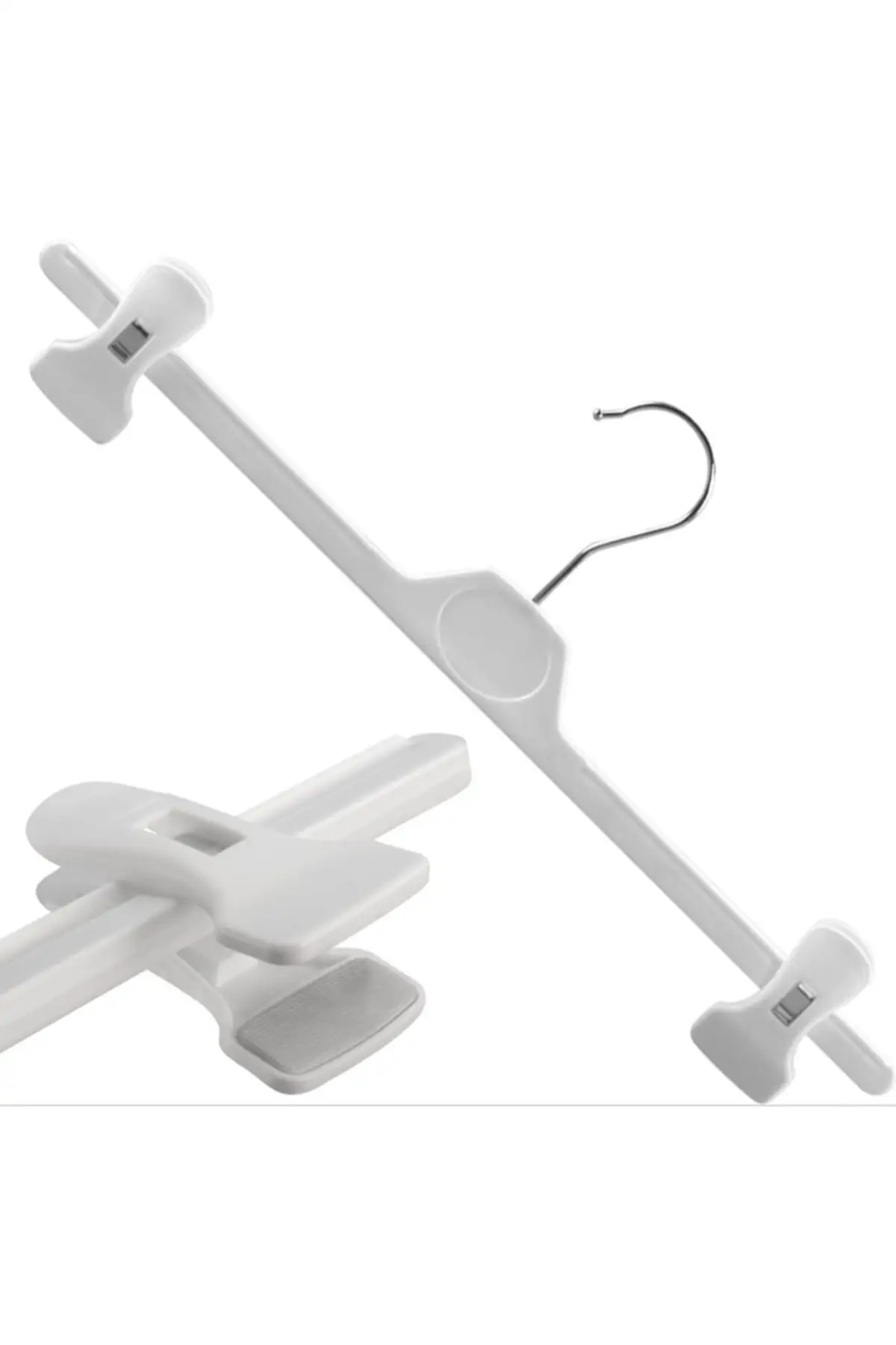 

Latch Plastic Strap White 20 Pieces Pants And Skirt Strap Storage & Organizing Products Houseware & Furniture