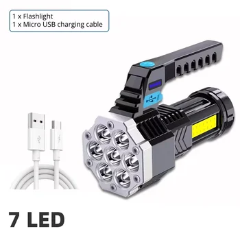 Rechargeable 7LED Camping Flashlight 1