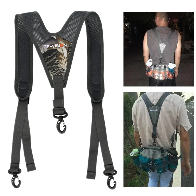 Work suspenders Y-Shaped Adjustable Hanging Electrician Tool Suspenders Reducing Weight Strap Men Heavy Work Tool Belt Suspender Tooling Braces