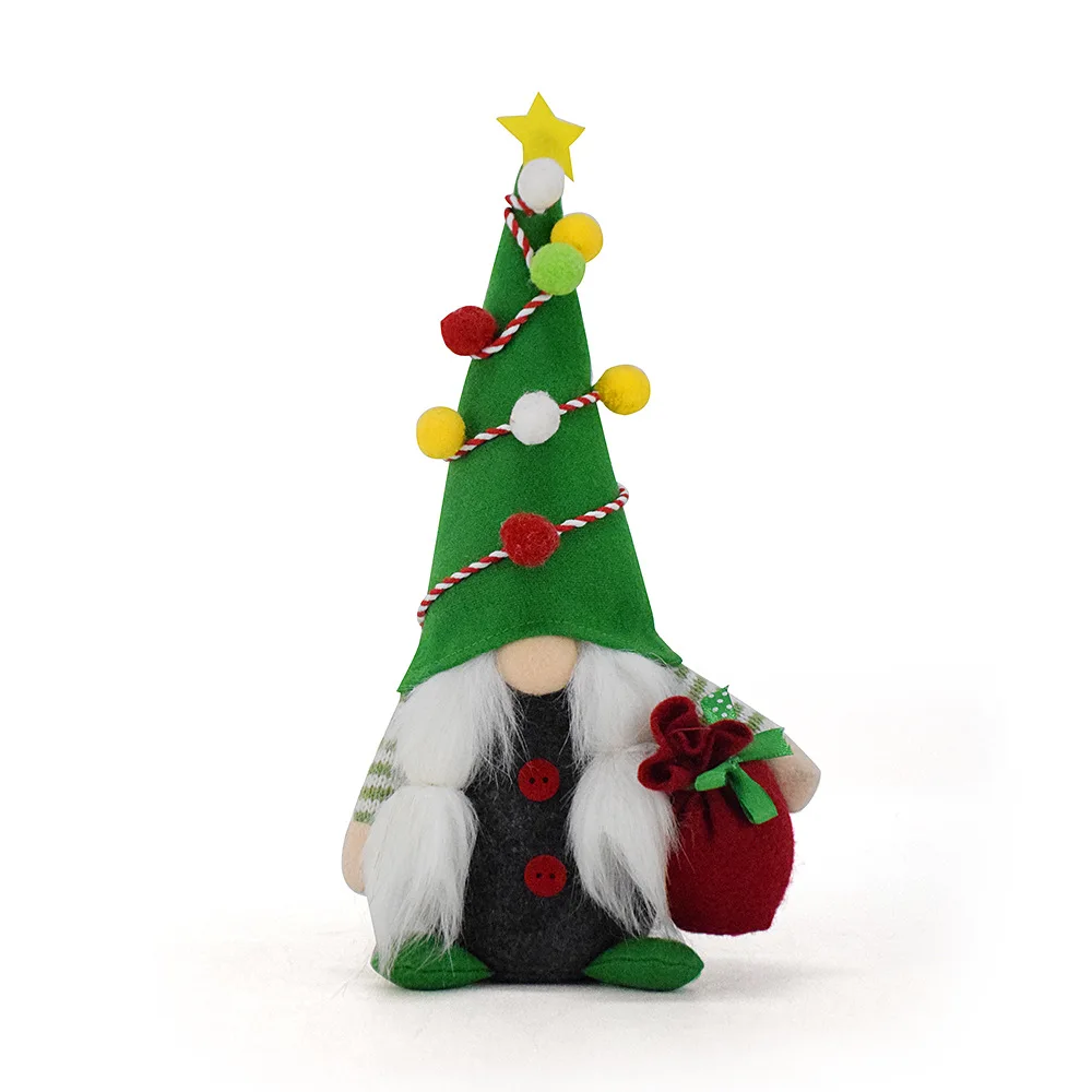 Christmas Faceless Doll Doll Gnome Gnome Ornaments Christmas Holiday Decorations Ragdoll Gnome