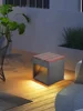 Courtyard Lawn Outdoor Waterproof Modern Minimalist Led Stainless Steel Villa Garden Stool Landscape Light 2