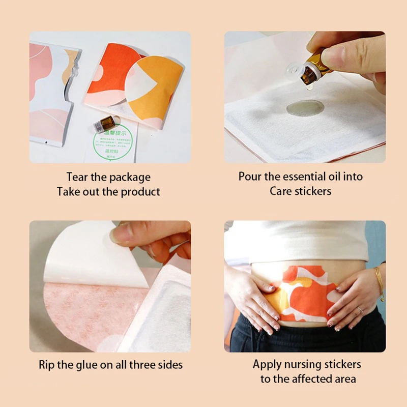 Moxibustion Heat Patches for Neck and Shoulder Relief