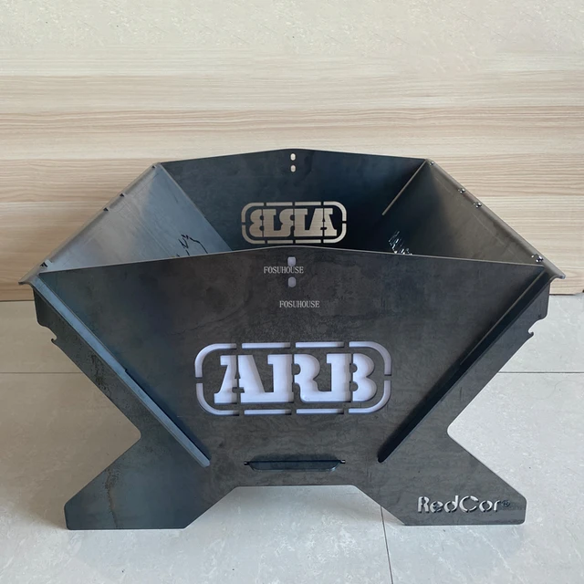 Otthoni Fűtési Tűz Gödrök Kültéri Grill Állvány Modern Kemping Kemence Máglya Kályha Hordozható Utazási Faszén Barbecue Brazier U - Image 3