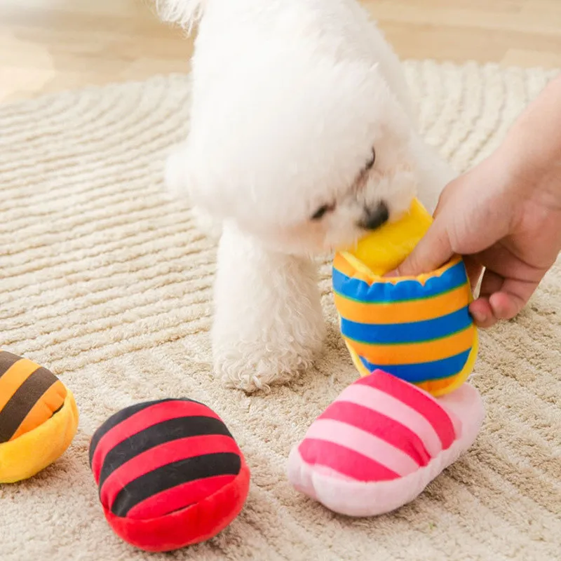 Dogs Toy Puppy Plush Slipper Dog Toy Chihuahua Pet Biteresistant