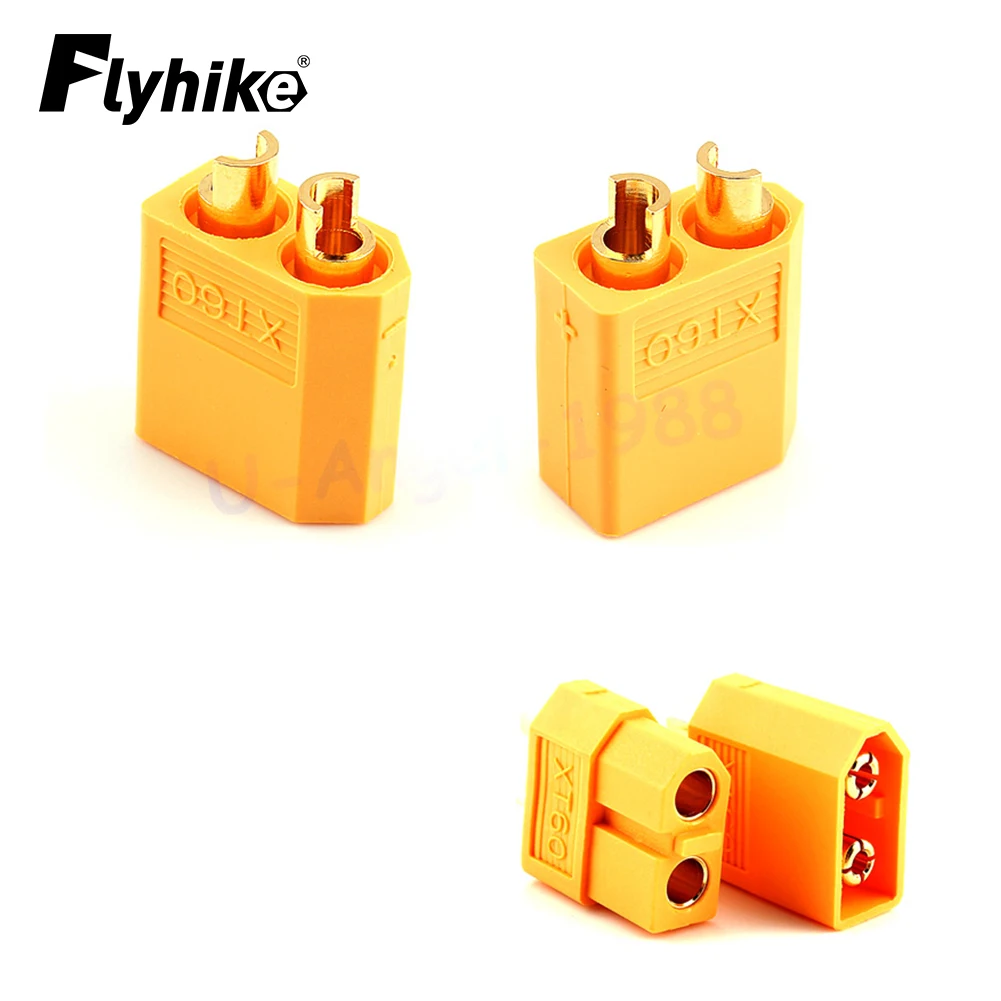 Connecteur XT60 (Mâle/Femelle) Avec Câble 12 AWG – Pour Batterie, Drone, Modélisme